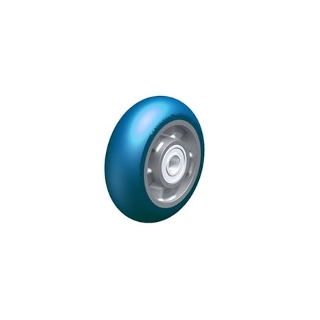 Casterhq 6"x2-1/8" Heavy duty wheel W/ Blickle Besthane Soft polyurethane t ALBS-150-20K-CO